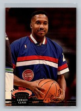 1992-93 Stadium Club #267 Gerald Glass Detroit Pistons Basketball Card