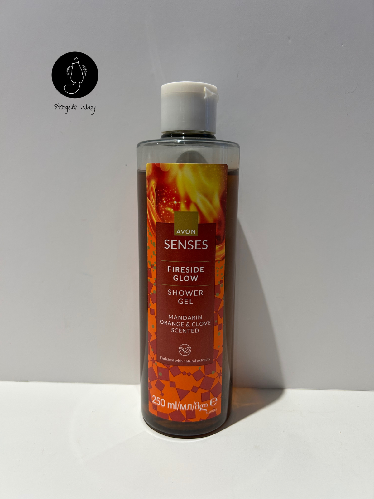 Avon Fireside Glow Shower Gel 250ml Mandarin & Clove Scented