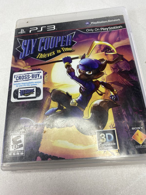 Sly Cooper: Thieves in Time (Sony PlayStation PS3, 2013) Disc Case  711719982470|