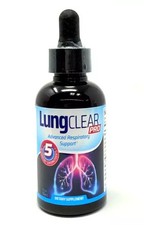 BUNDLE of 5 pcs.! Lung Clear, Pro Natural Advanced Respiratory Support 30ml