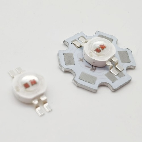 10 pz 2 x 3 W diodi LED ad alta potenza due colori due chip bianco rosso verde blu giallo - Foto 8 di 10