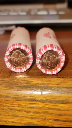 1 Brilliant Red Uncirculated Roll Of 2009 p Lincoln Early Childhood Lincoln Cent