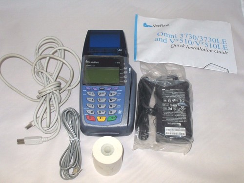 Terminal de transacciones de pago con tarjeta de débito VERIFONE Omni 3730 Vx510 nuevo en caja - Imagen 2 de 5