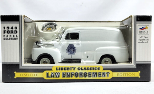 Liberty Classics Denver Police 1948 Ford Law Enforcement Panel Truck Bank