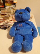 Mike Piazza Beanie Babies MLB 8" Plush New York Mets Salvino's Bammers