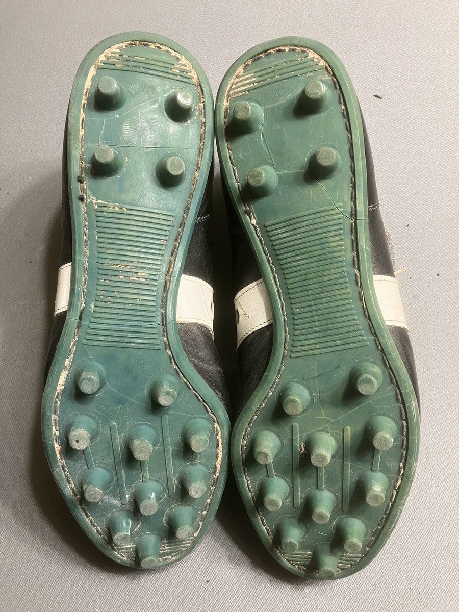 Vintage Football 1960's Spotbuilt Cowtongue Cleats. Ex++