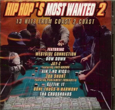 Hip Hop's Most Wanted 2 - CD - FREE SHIP!