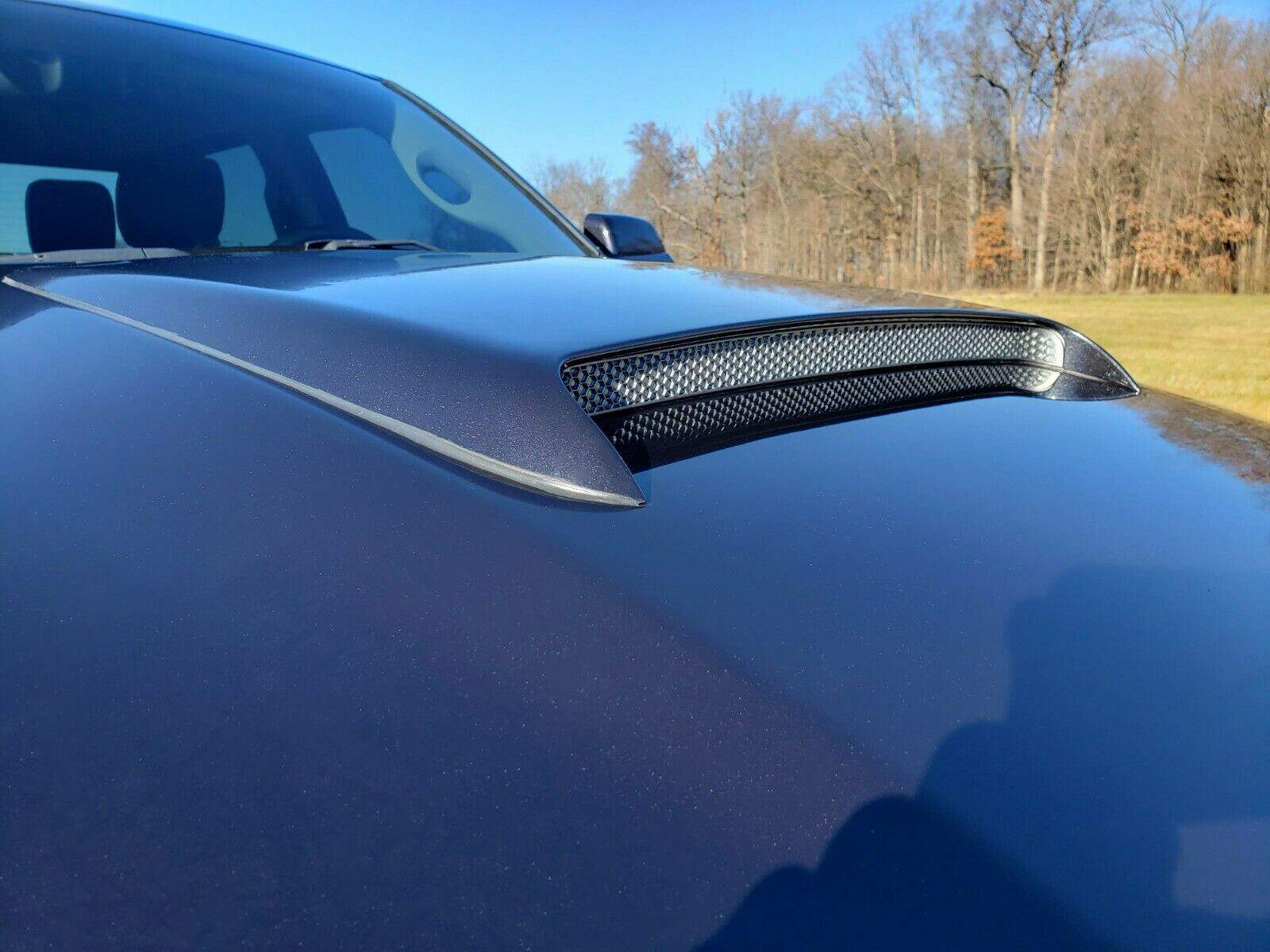 Hood Scoop Vent For Dodge Ram 1500 2500 3500 Silverado Charger Mustang 763341135120 eBay