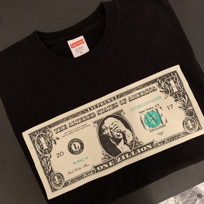 supreme zillion dollar tee