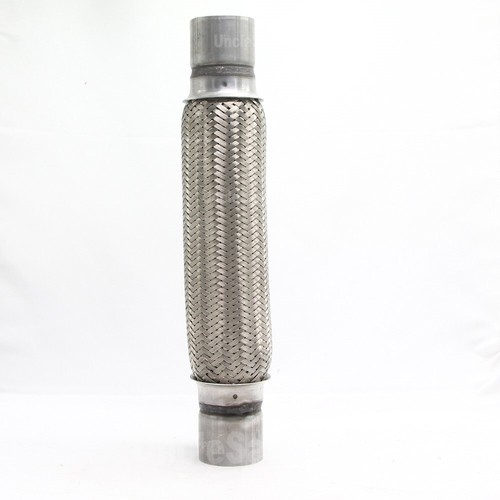 CLAMP / WELD EXTENDSION 2.25"x12" 16" STAINLESS STEEL EXHAUST FLEX PIPE COUPLING - Picture 5 of 5