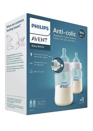 Philips AVENT Standard 260ml/9oz. Baby Bottles
