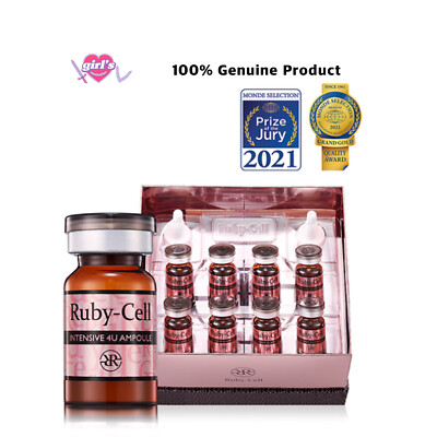 Human Stem Cell Cosmetic Ruby-Cell INTENSIVE 4U 18 AMPOULE | eBay