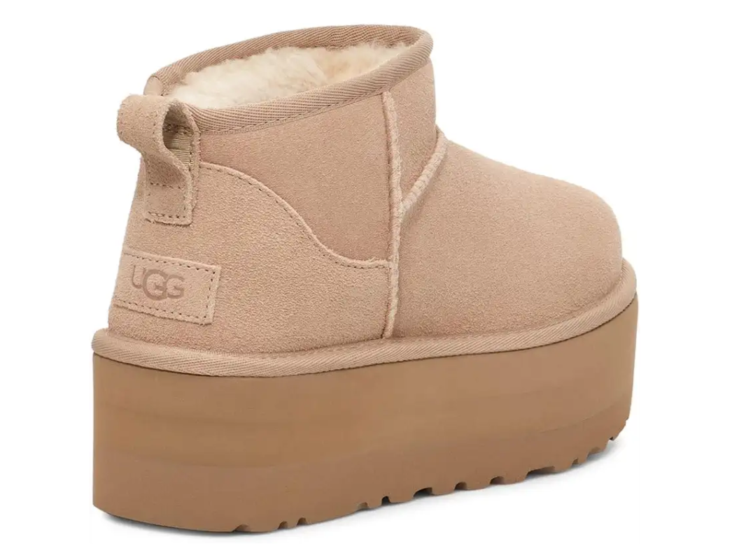 UGG Classic Ultra Mini Platform Sand Boot Bootie Women's US