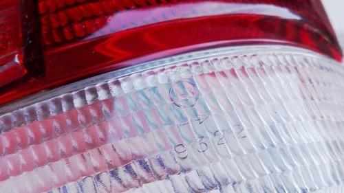 CLEAR/RED Opel Kadett B LS Coupe F Rallye Sprint Olympia 67- Rear Lights Lenses - Picture 3 of 3