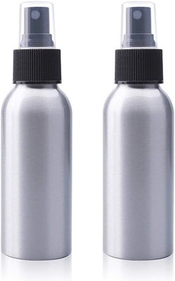 Cheung Constore 120ml 4oz Aluminum Fine 2 Count (Pack of 1), Black Sprayer 
