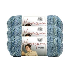 (3 Pack) Lion Brand Yarn 790-341 Homespun Yarn, Windsor