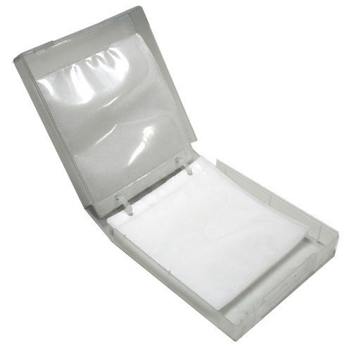 5 Premium Grade 12 Disc Clear CD DVD PP Poly Cases with Refill Sleeves - Picture 1 of 3