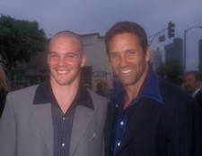 Dylan Bruno and Chris Bruno during 