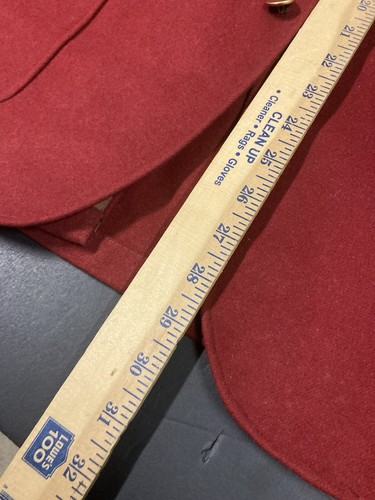 VTG 1960/70s AEP Women's Red Blazer by Robert Rollins “See Description For Size” - Picture 9 of 13