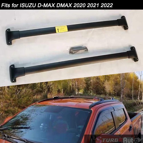 2Pcs Fits for ISUZU DMAX DMAX 2020 20212024 Roof Rail Rack Cross Bar