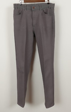 Vintage Levi's 517 Gray Polyester Sta-Prest Pants Men's Size 36x34 Made in USA