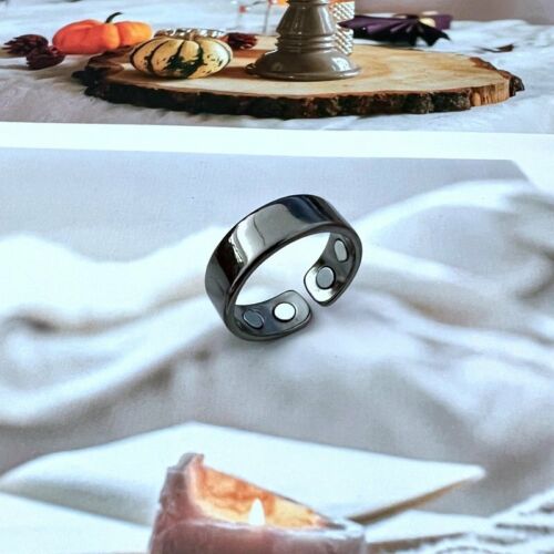 Relief Pain Weight Loss Magnetic Adjustable Ring Relief Men Women Jewelry Gift - Picture 15 of 28
