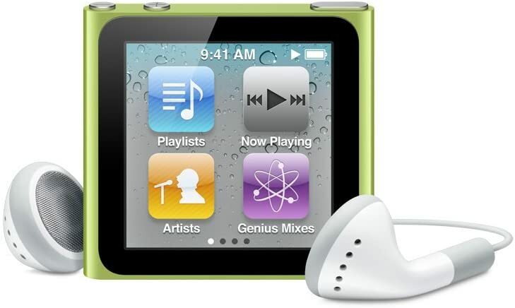 Apple iPod Nano 6th Generation 8GB, 16GB - All Colors with