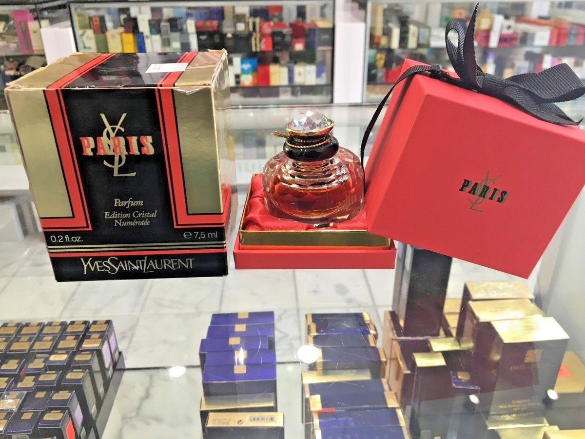 Yves Saint Laurent YSL Paris Parfum Llimited Crystal Edition 7.5