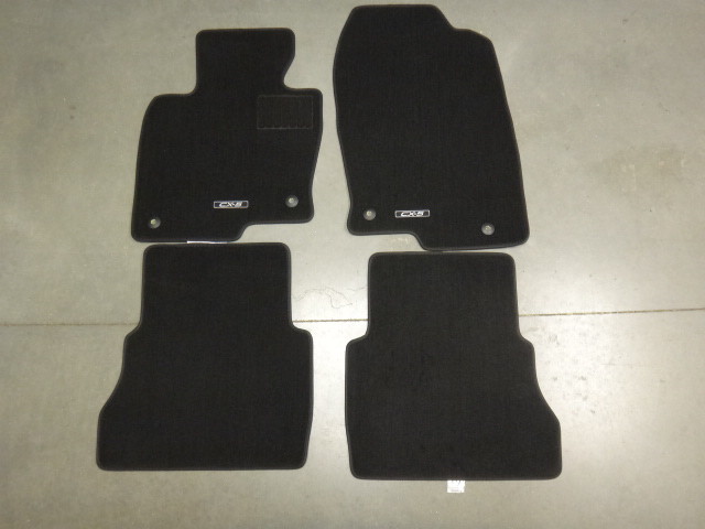 2017-2025 Mazda CX-5 Black Carpet Floor Mats (set of 4