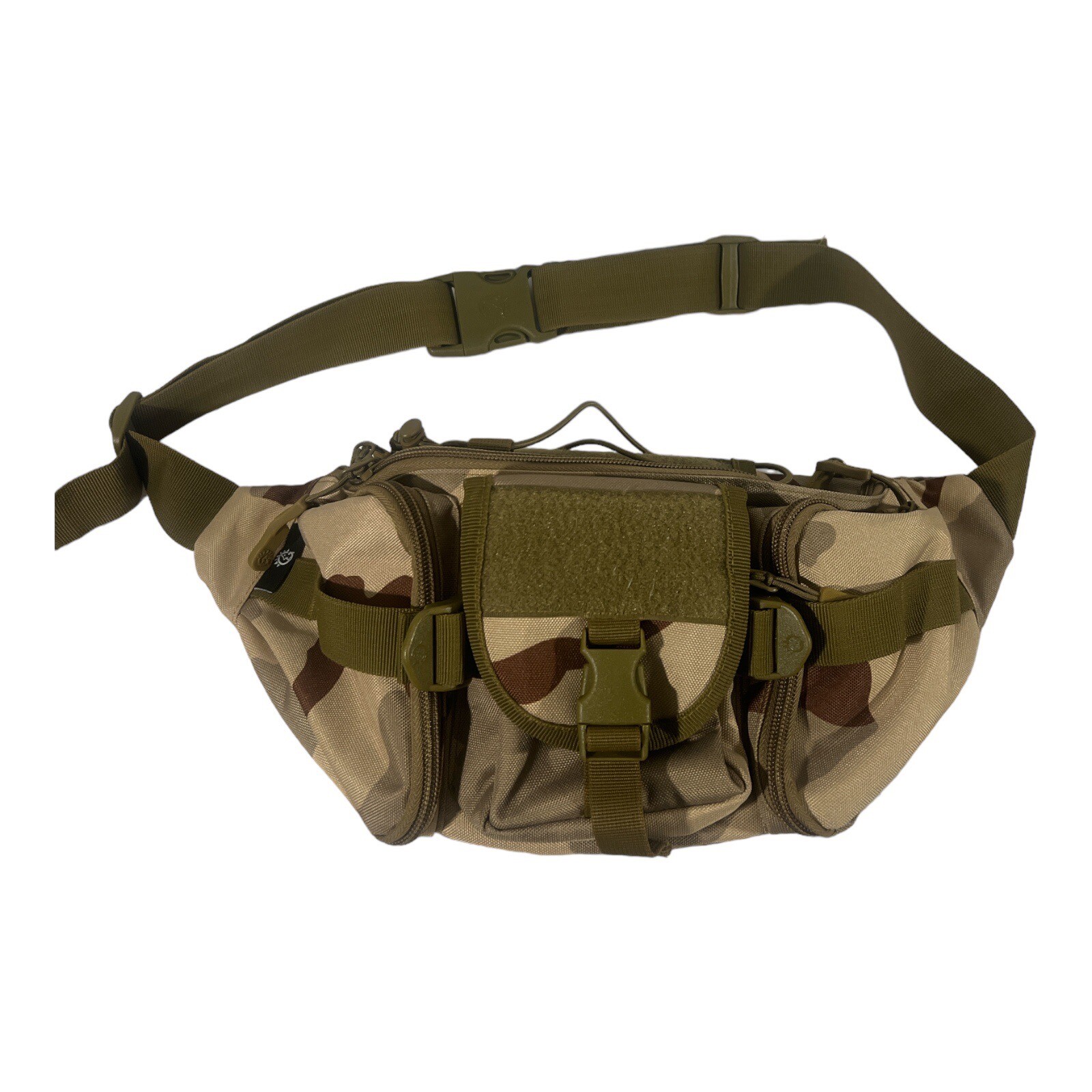Tactical Hunting Travel Waist Pack Fanny Pack Hip Belt Molle Lumbar Gear Bag
