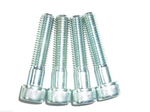 YAMAHA R1 R1M 2015-2022 FRONT FORK PINCH BOLT SET - 4 TITANIUM STAINLESS BZP - Picture 14 of 15
