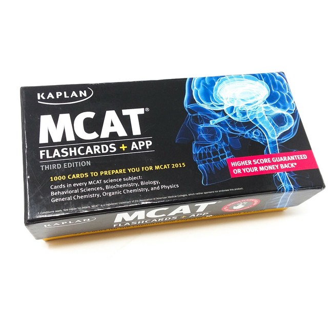 Kaplan MCAT Flashcards + App (Kaplan Test Prep) by Kaplan Test Prep