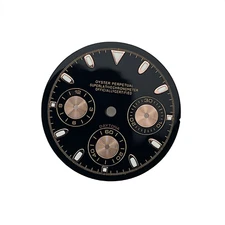 29.5MM Watch Dial Green Luminous Dial Watch Accessories for VK63 Movement