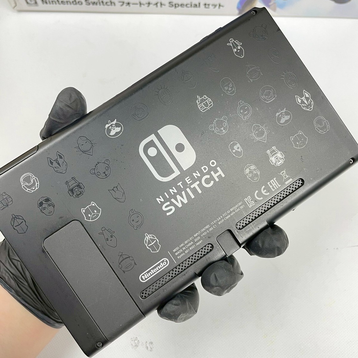 Nintendo Switch Fortnite Wildcat Edition HAC-001(-01) Console No