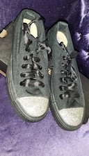 Converse Black Sparkle Pumps