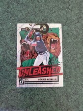 2021 Donruss Ronald Acuna Jr. Unleashed Silver Vector Parallel Braves