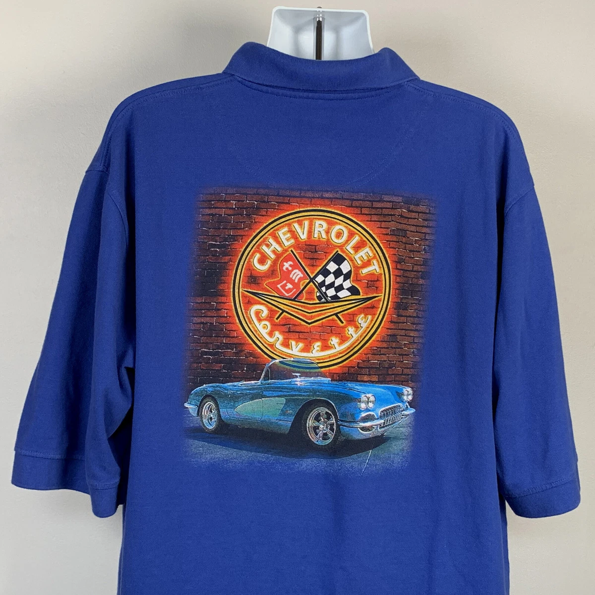 Corvette golf best sale shirt