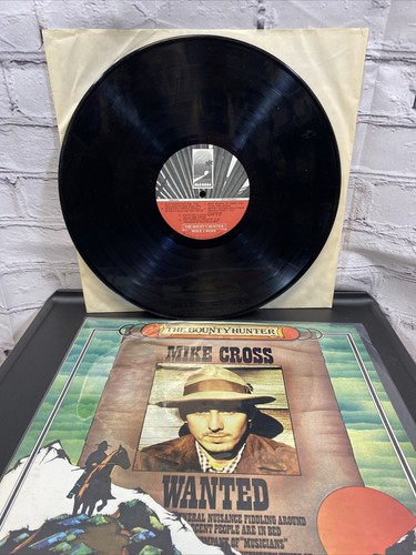 Mike Cross Wanted The Bounty Hunter Vinyl LP Moonlight Records MLR 1002 - Picture 4 of 6