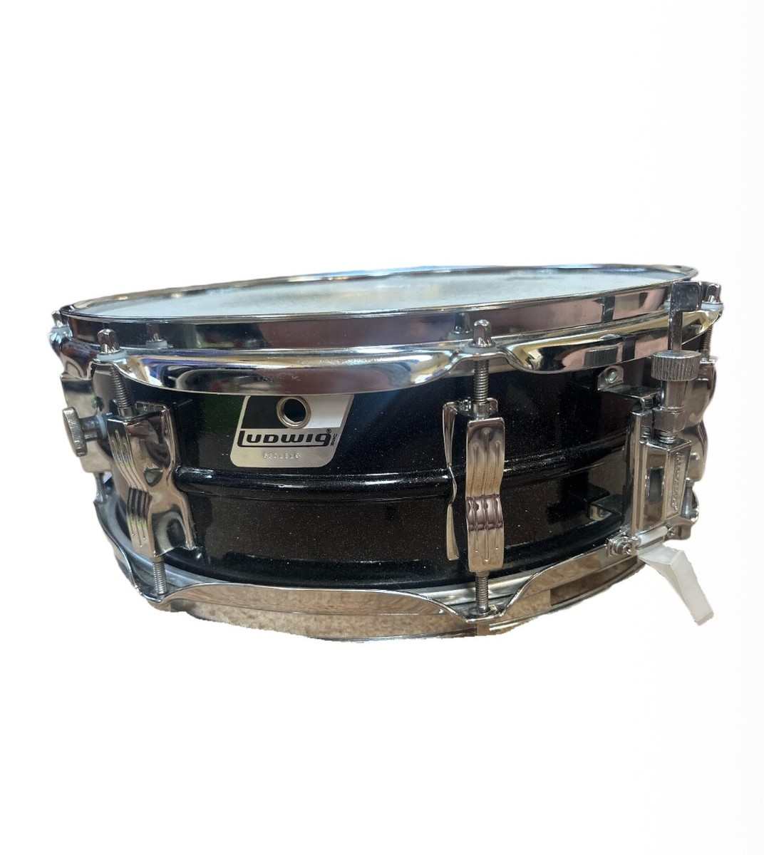 Ludwig Acrolite LM404 5x14 Aluminum Shell Snare Drum - Black