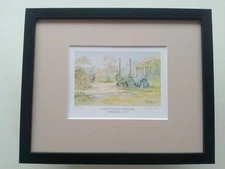 KW Burton Davey Paxman & Marshall Portables   SIGNED LTD EDITION print FRAMED