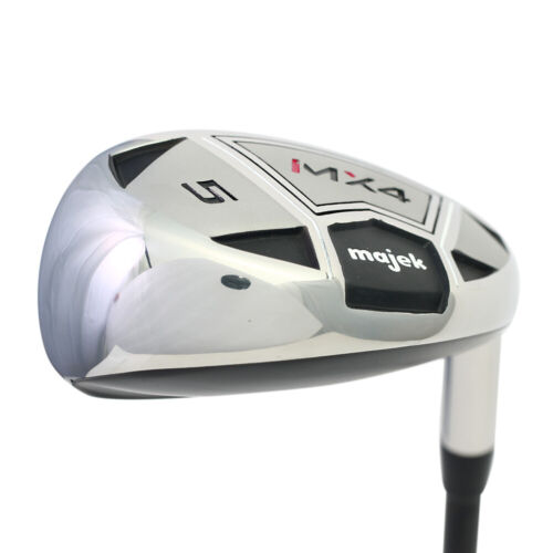 Mens Majek MX4 Hybrid Iron Set (#4-7) Regular Flex Graphite Shaft Rescue Clubs - Picture 4 of 12