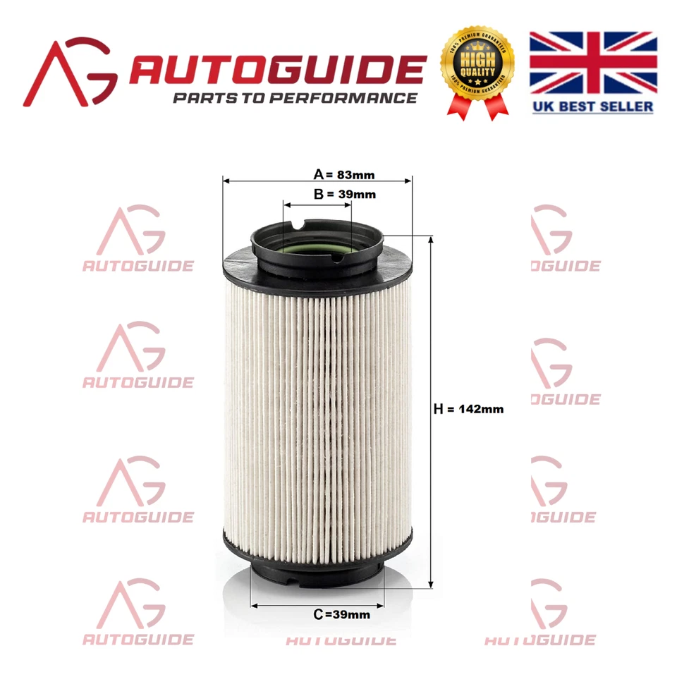 FILTRO DE COMBUSTIBLE PREMIUM AUDI SEAT ALTEA LEON TOLEDO III 1.9 2.0 SKODA VW AFF121 Foto 2 de 2