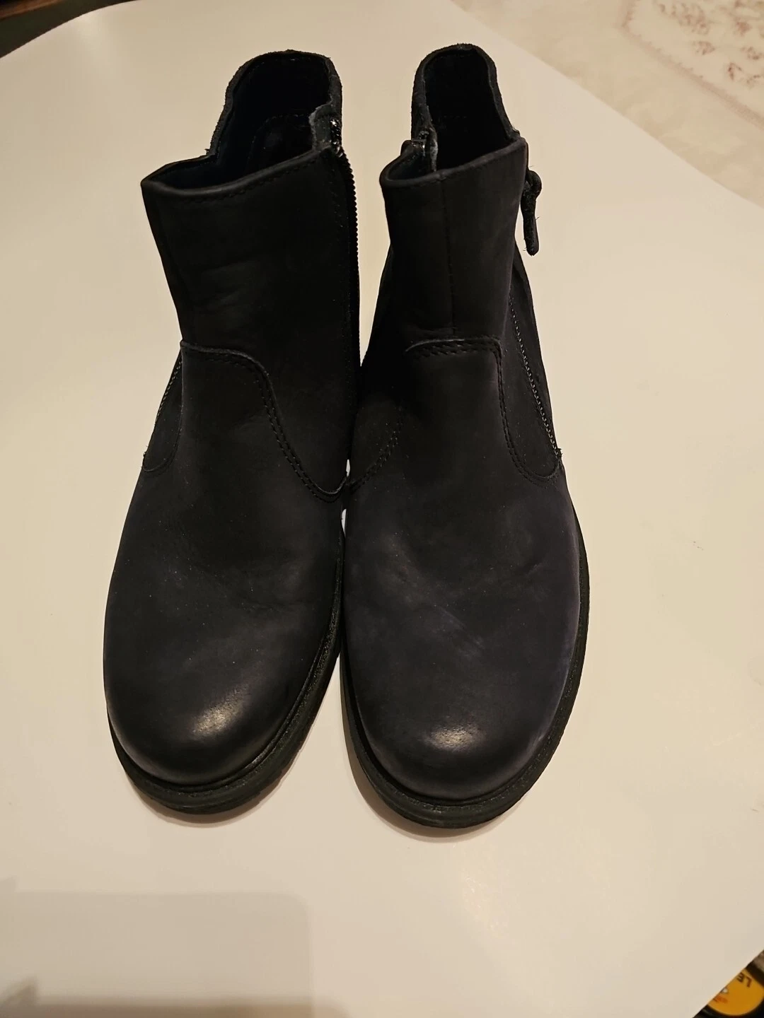 Stivaletti Earth Boots Jordan donna 8 5M in pelle navy