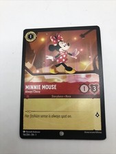 Disney Lorcana TCG First Chapter Non-Foil Minnie Mouse Always Classy 116/204