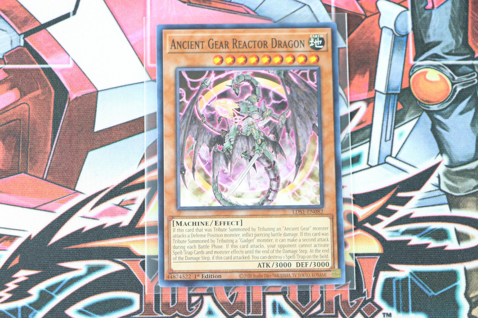 ancient gear card sleeves New YuGiOh Machine Dragon Re-Volt Duelist Card Sleeve Protector 55pcs