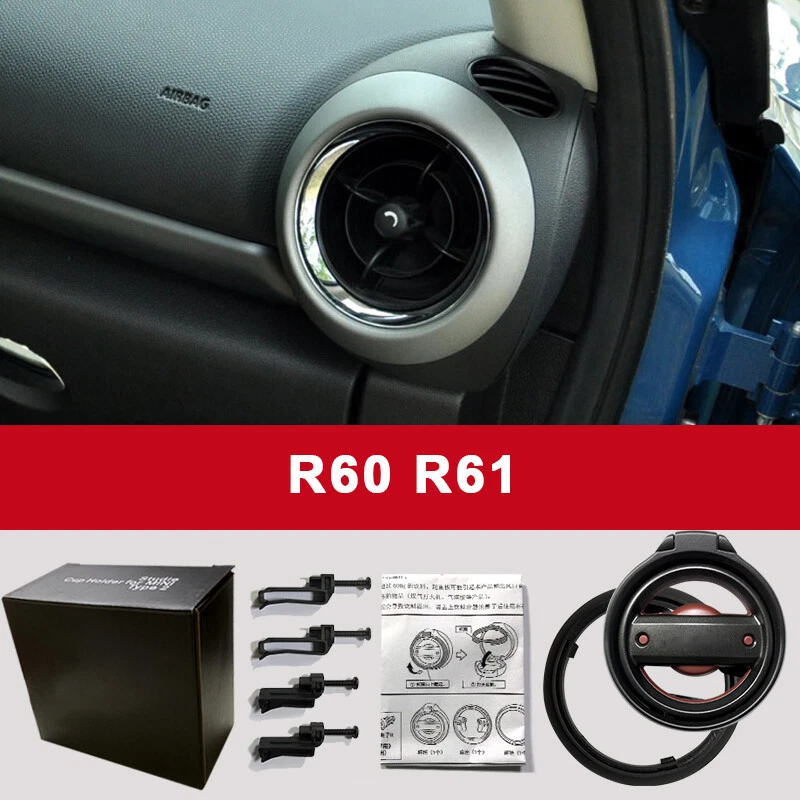 Slip-Proof A-G Car Cup Holder For Mini Cooper R60 R61 Auto.