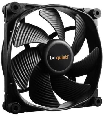 be quiet! SilentWings 3 PWM Lüfter 4 Pin 9cm 12V Für PC-Gehäuse Schwarz