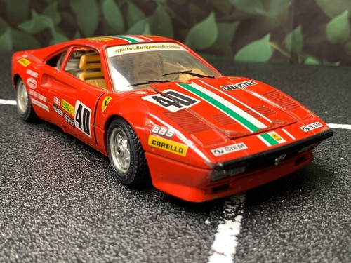 Imperfect 1:24 Diecast Car BURAGO FERRARI GTO RALLY 1984 No Box AS-IS - Picture 2 of 24