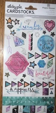 Paper House Sticky Pix Multipack 5 Pgs Love Dream Big Follow Ur Bliss Stickers