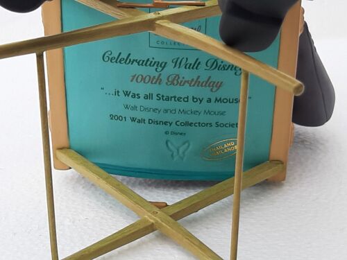 WDCC WALT DISNEY,'It all started with a Mouse',MIB with COA. - Picture 12 of 24